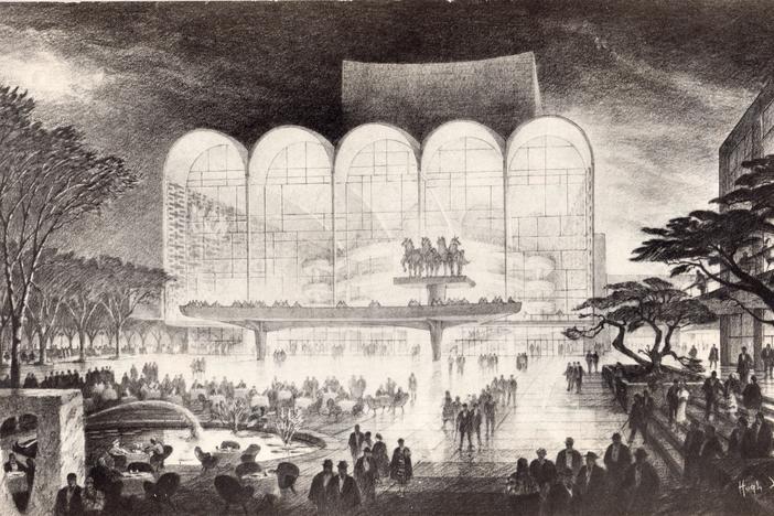 The surprising backstory behind how the chandeliers in The Opera House really came about.
