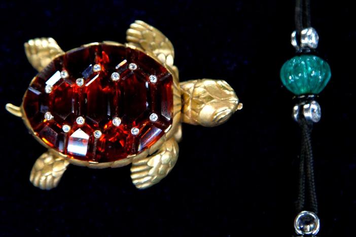 Appraisal: Two Art Deco lapel watches from Phoenix, Hour 2.