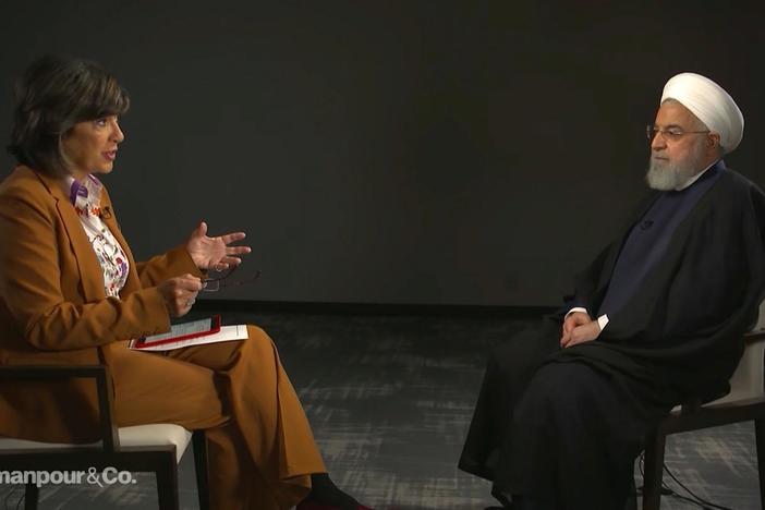 Christiane Amanpour sits down with President Hassan Rouhani.