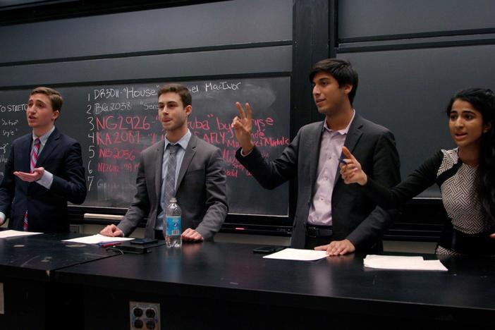 In the cutthroat world of high school debate, five girls show the value of speaking up.