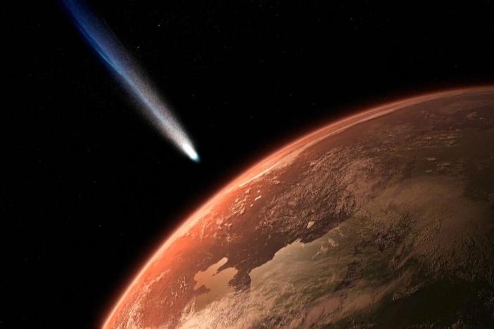 Comets carrying chemicals necessary for life may have come to Earth billions of years ago.