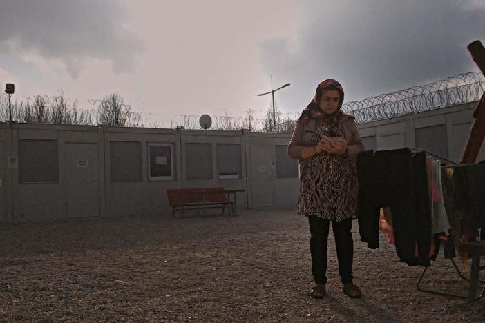 An Afghan director is forced to flee home with his wife and daughters.