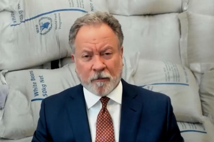 The executive director of the World Food Programme discusses the Ukraine war.