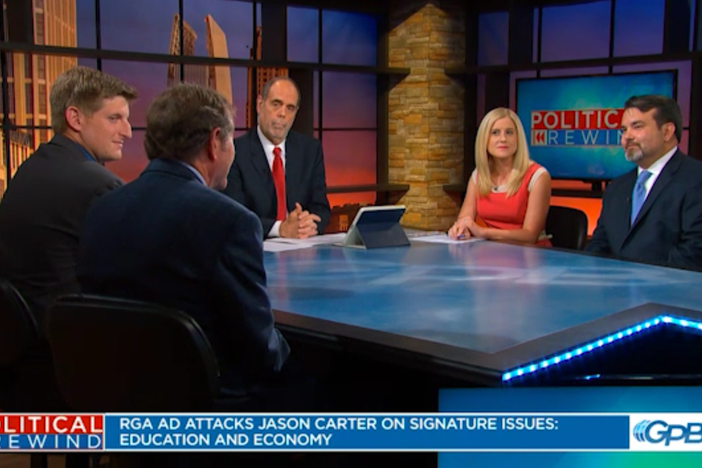 Claire Simms, Greg Bluestein, Todd Rehm, Buddy Darden discuss the female vote in Georgia.