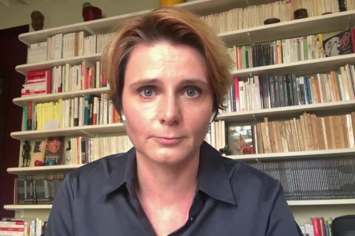 Caroline Fourest discusses the killing of French teacher Samuel Paty.