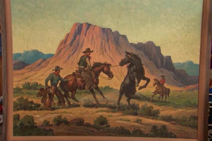 Appraisal: Tillman Parker Goodan Oil Painting, ca. 1925