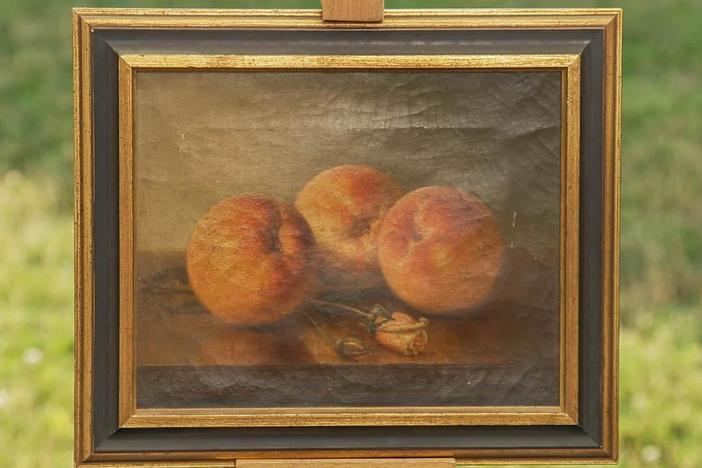 Appraisal: 1878 Robert Spear Dunning Still Life Oil