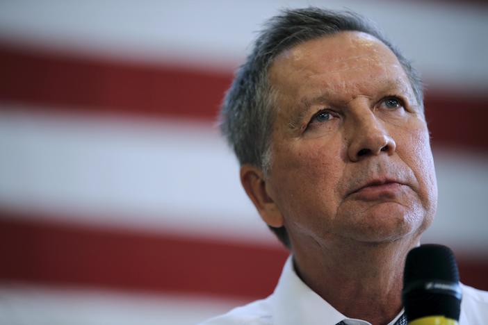 “Words matter, approaches matter,” said Kasich, who joined Judy Woodruff to discuss NATO.