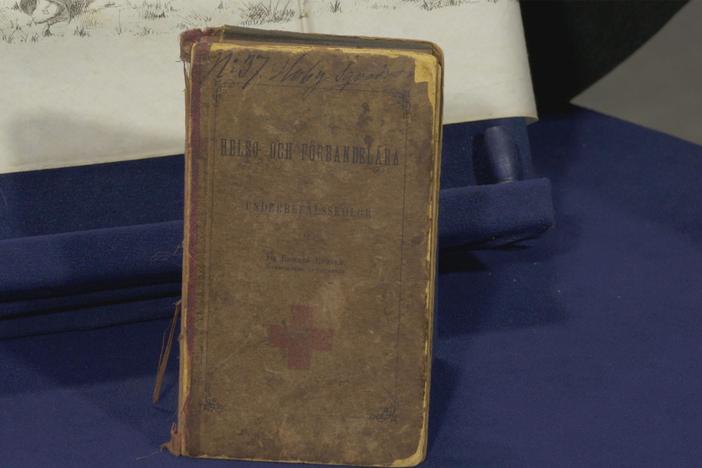 Appraisal: 1885 Swedish Printed Bandage & First Aid Book