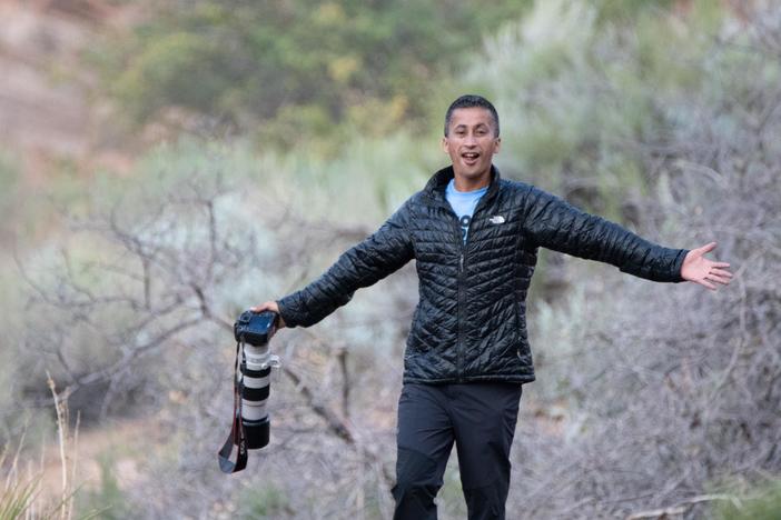 Photographer known for images of bald eagles deported back to war zone