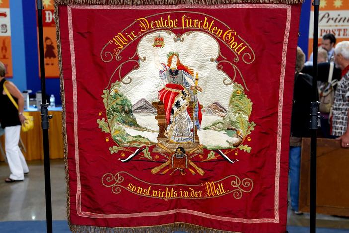 Appraisal: Franco-Prussian War Veterans Flag, from Kansas City Hour 2.