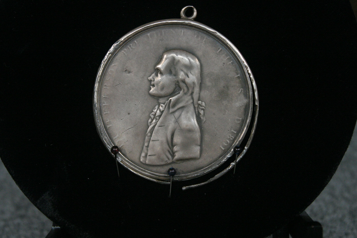 Appraisal: 1801 Jefferson Peace Medal, in Vintage Oklahoma City.