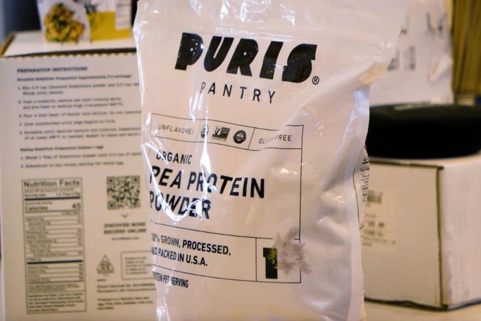 Why is the yellow split pea and its protein so small and mighty?