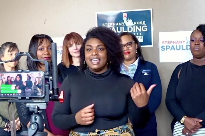 Shayla Richard, a City Council candidate in Denver, talks about the importance of voting.