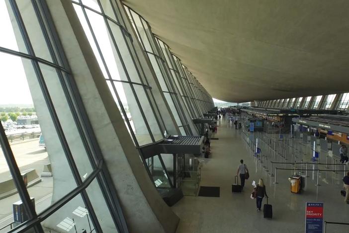 In designing the Dulles International Airport, Eero Saarinen re-imagined a jet-age world.