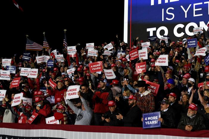 What Trump and Biden are telling supporters as campaigns wind down
