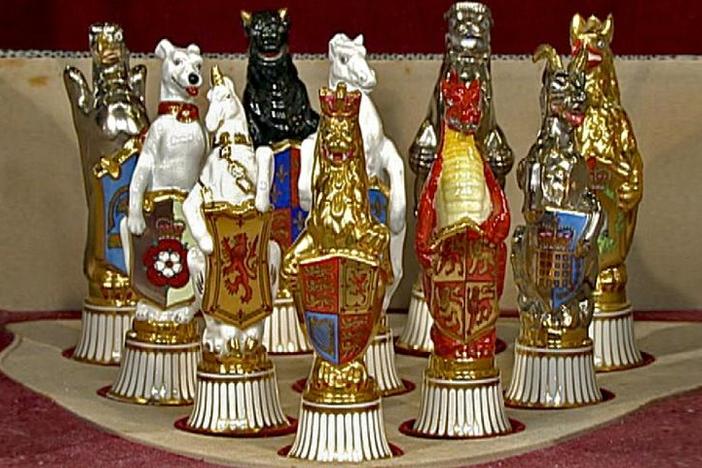 Appraisal: Minton Commemorative Figures, from Vintage Salt Lake City.