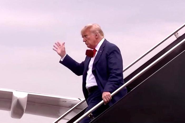 What happened in the courtroom during Trump's third arraignment this year