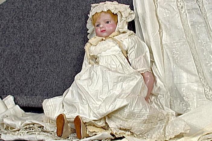 Appraisal: Lucy Peck Poured Wax Doll, ca. 1875, from Vintage Toronto.