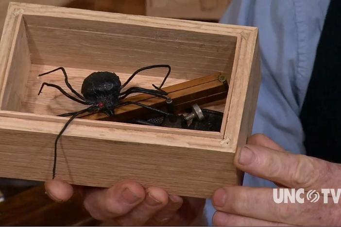 Host Roy Underhill shows how to make a tidy oak box using grooves and splines.