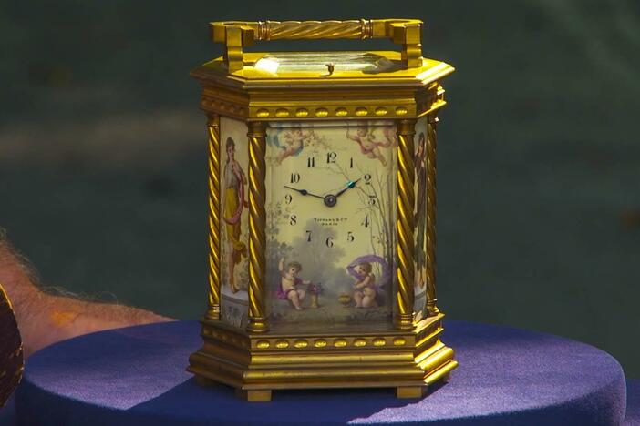Appraisal: Tiffany & Co. Carriage Clock with Case, ca. 1890