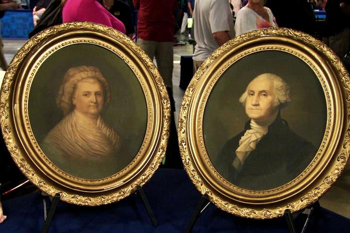 Appraisal: 1864 Chromolithograph Portraits, from Little Rock Hr 3.
