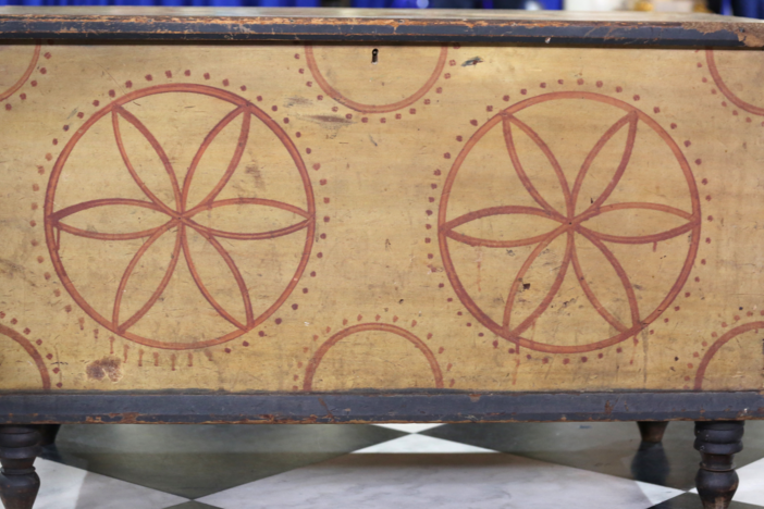 Appraisal: Pennsylvania Dutch Dower Chest, ca. 1830
