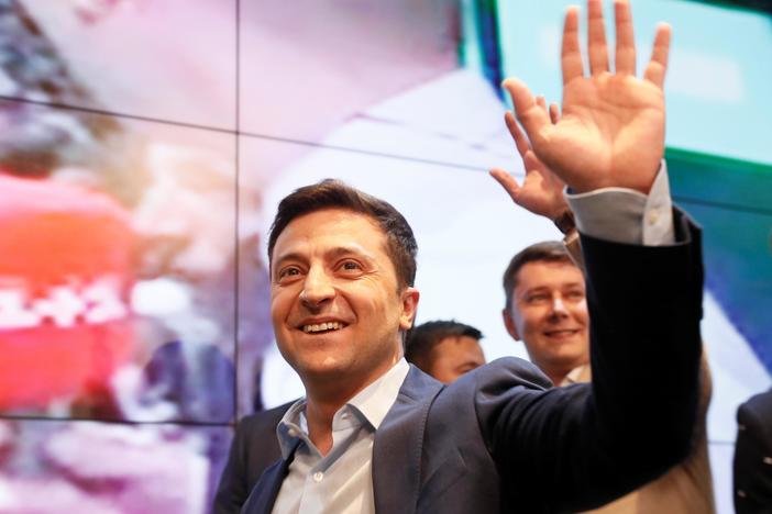 In Ukraine, could a comedian’s landslide victory help reset relations with Russia?