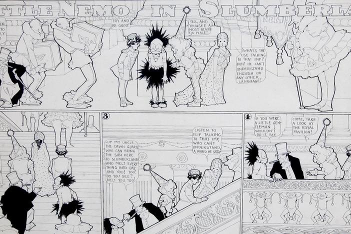 Appraisal: Winsor McCay Original Art, ca. 1908, from Boston Hour 3.