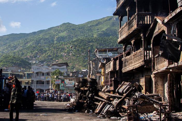 News Wrap: At least 60 dead after gas tanker explosion in Haiti