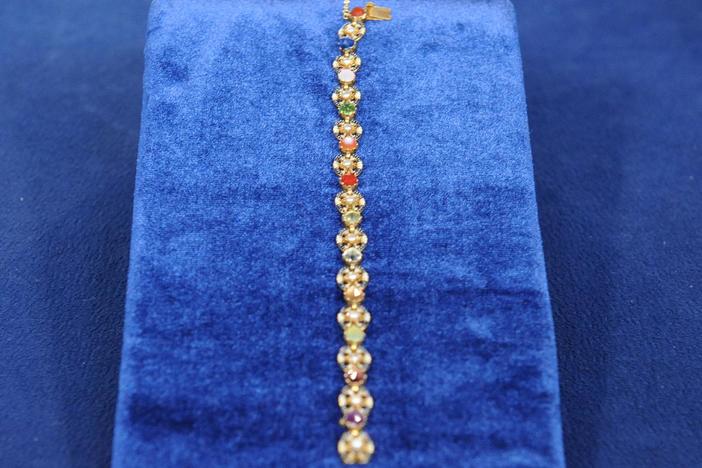 Appraisal: Giuliano Bracelet, ca. 1860, from Santa Clara, Hour 1.