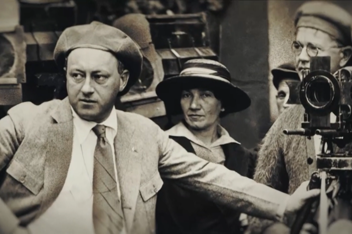 This clip looks at some of the anecdotes and myths about the origin of the Hollywood.