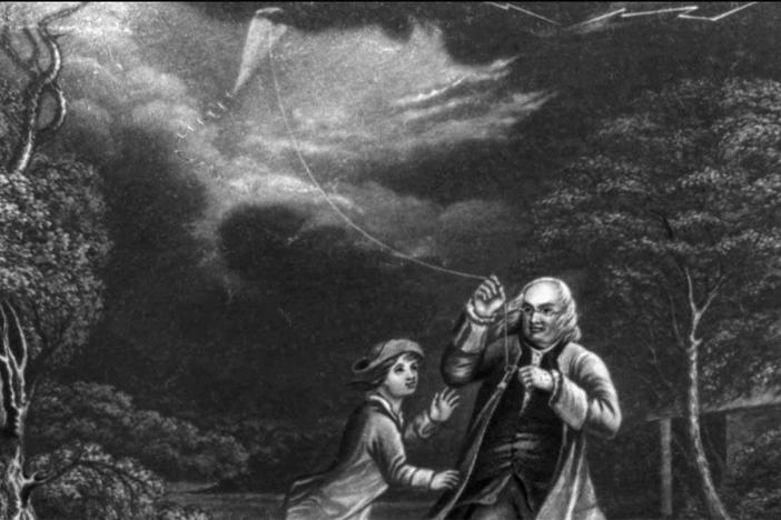 Franklin was curious about the world and he operated in it as a gentlemanly scientist. 
