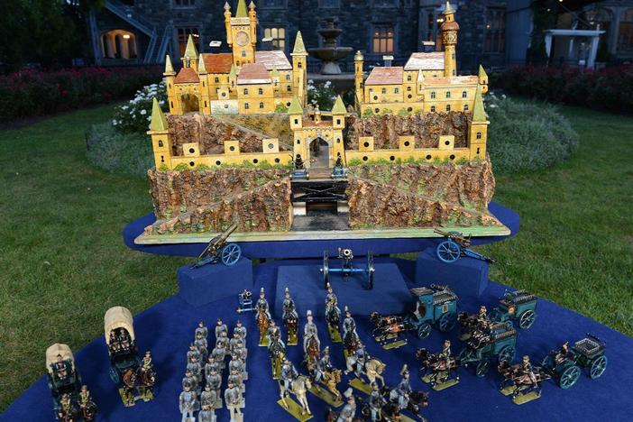 Appraisal: German Toy Fort with Soldiers, ca. 1900