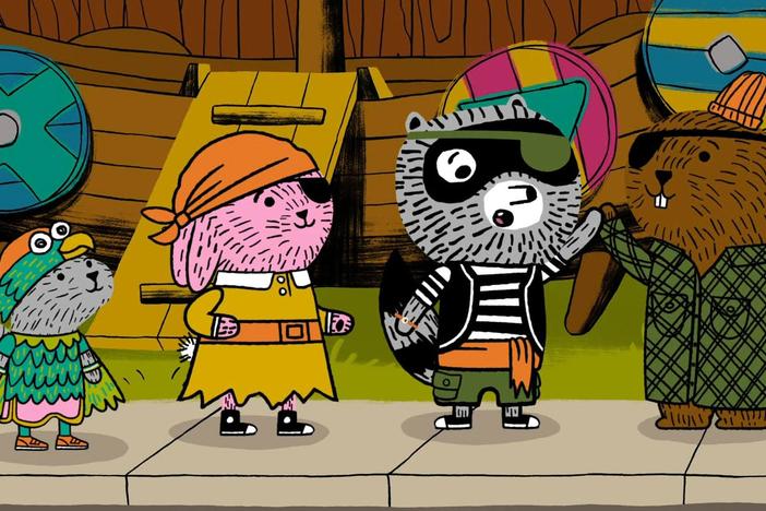 Lotta experiences music in her own way. / Sheldon doesn’t want to play pirates anymore.