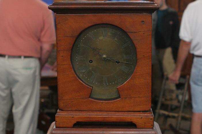 Appraisal: Samuel Mulliken Shelf Clock, ca. 1790