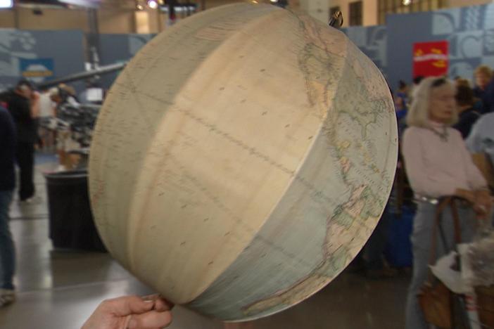 Appraisal: Betts's New Portable Terrestrial Globe, ca. 1863, from Tucson Hr 2.