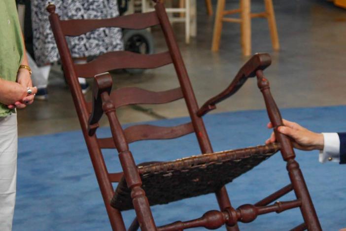Appraisal: Delaware River Valley Armchair, ca. 1750