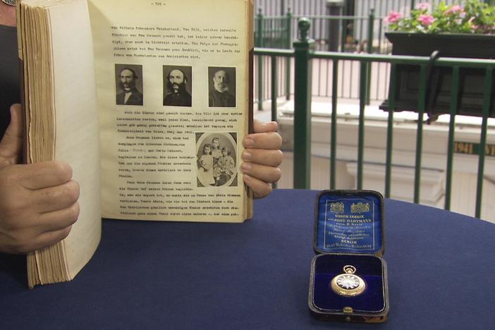 Appraisal: Women's Gold Pocket Watch & Family Album