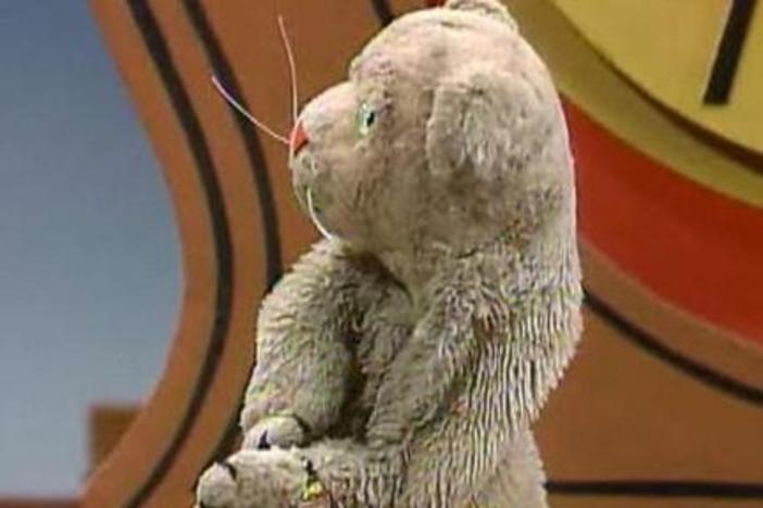 Author and illustrator Eric Carle visits Mister Rogers.