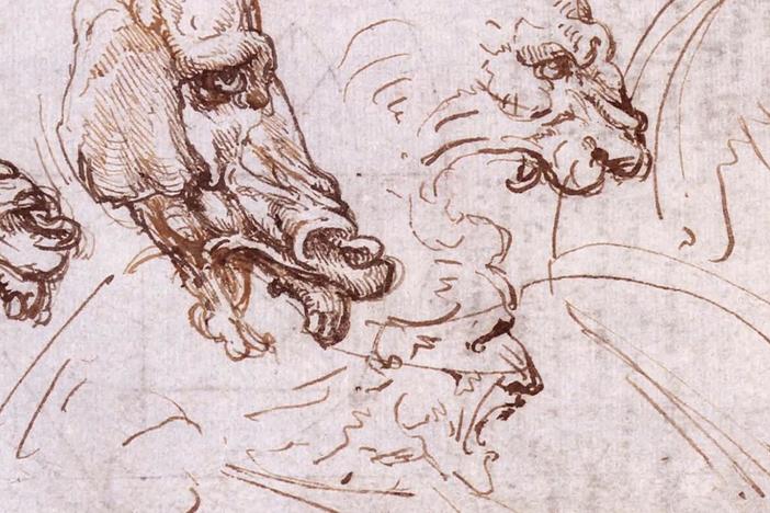 Leonardo da Vinci’s The Battle of Anghiari commission pits him against his rival, Michelangelo.
