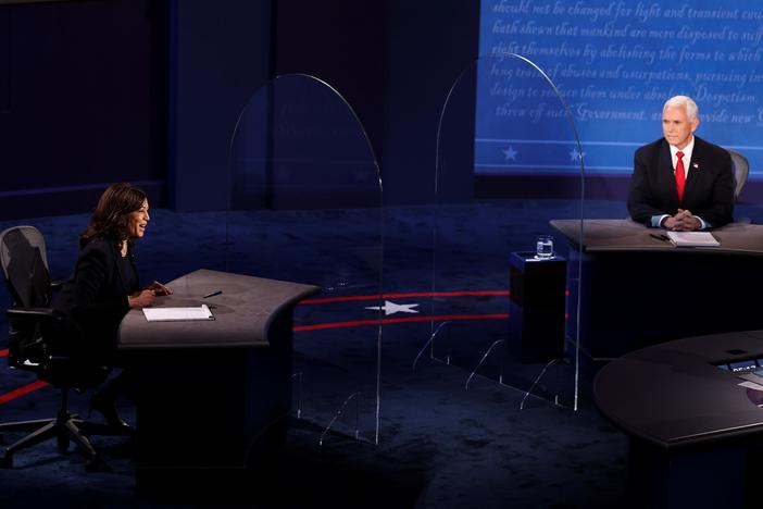 Viewers react to the vice presidential debate between Pence and Harris