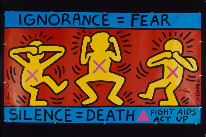 Keith Haring's choice for an art dealer was known for defacing a famous Picasso painting.