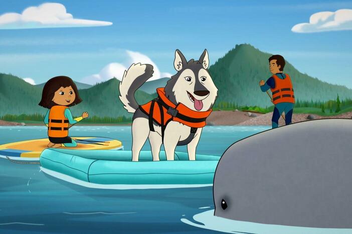 Molly finds a lost baby beluga!/An errant cast snags Molly’s lucky fishing hat.