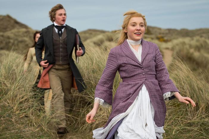 Marian, Walter and Laura decide to head to the beach for their painting lesson.