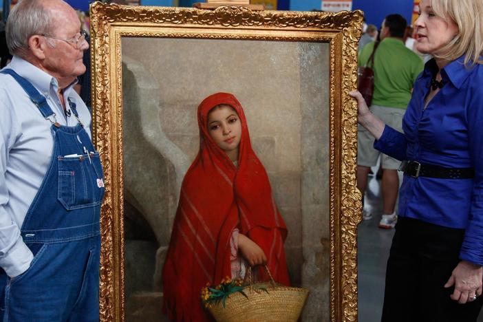 Appraisal: Late 19th-Century Charles Zacharie Landelle Painting, from Tulsa Hour 2