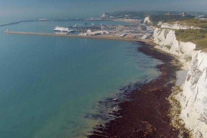 Geologists think these iconic chalk cliffs hold an extraordinary secret.