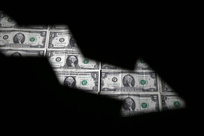 The Dow Jones Industrials dropped more than 1,000 points on Thursday.