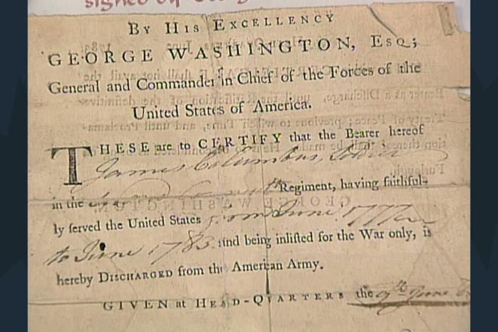 Appraisal: 1783 Washington-signed Discharge