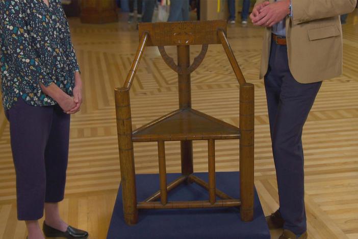 Appraisal: Monk's Chair, ca. 1900
